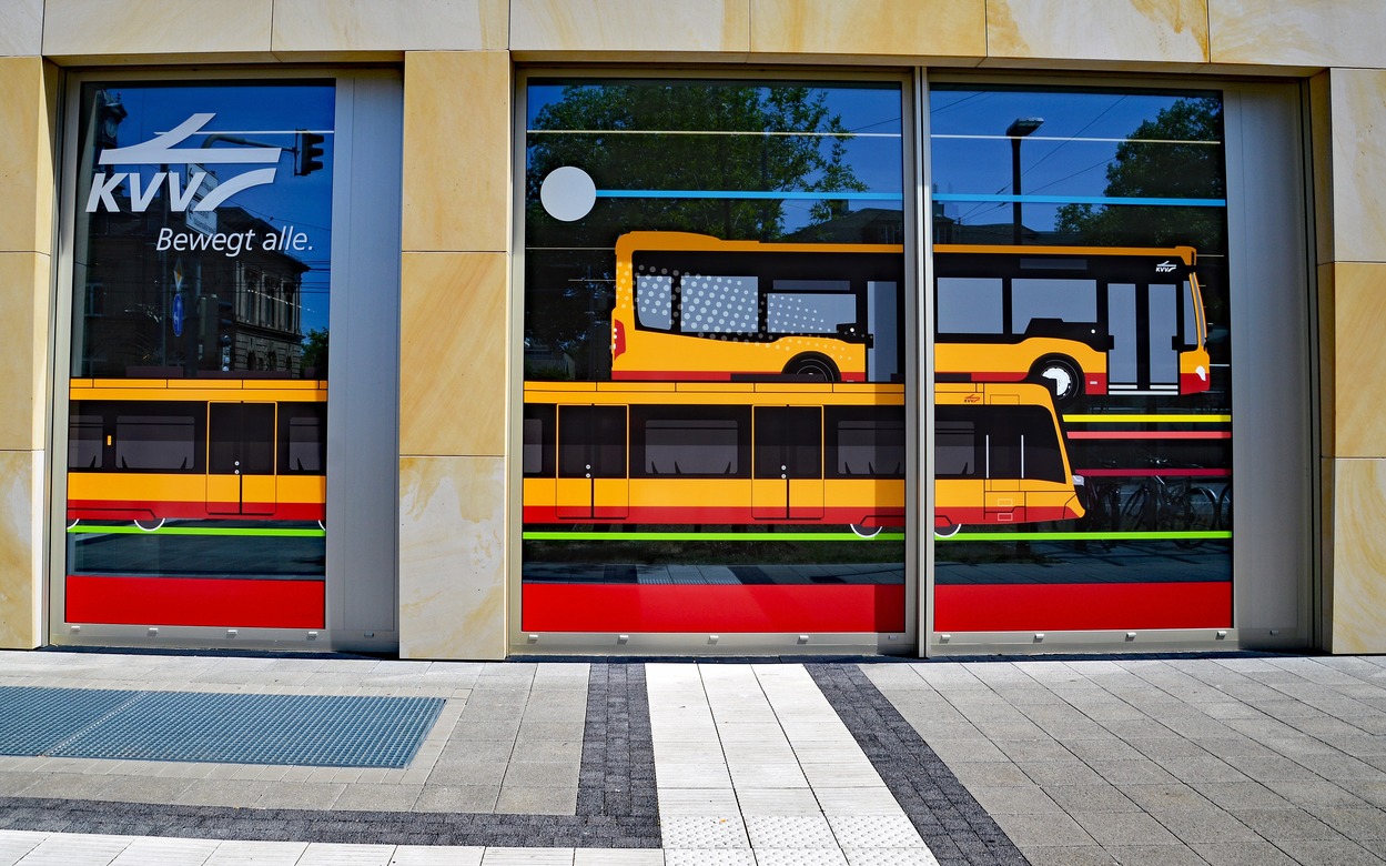 Stadtbahn Karlsruhe Innenstadttunnel und Tunnelrampen