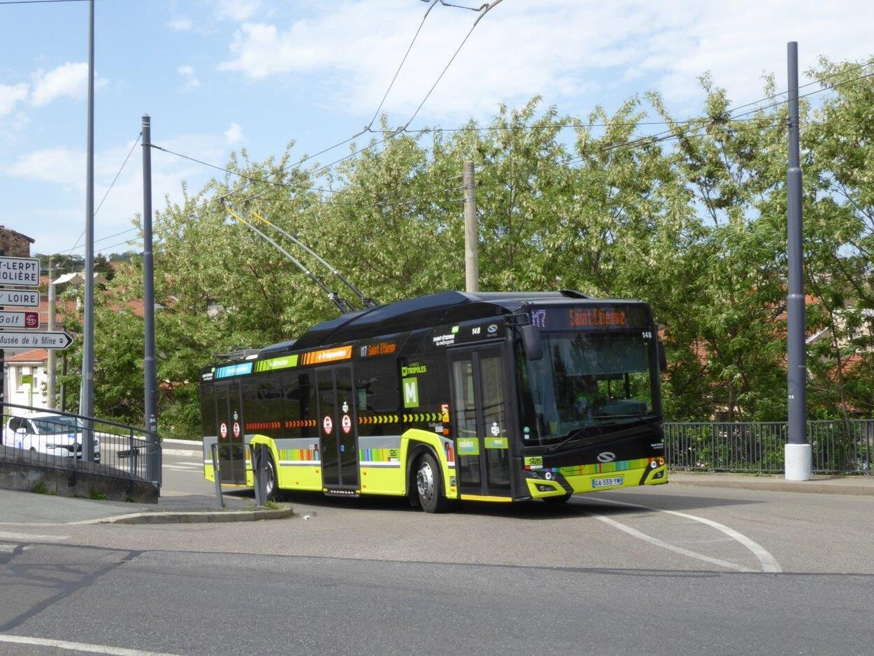 Saint Etienne - with trolleybuses into the future