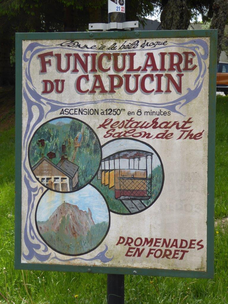 Frankreichs älteste elektrische Standseilbahn in Mont-Dore