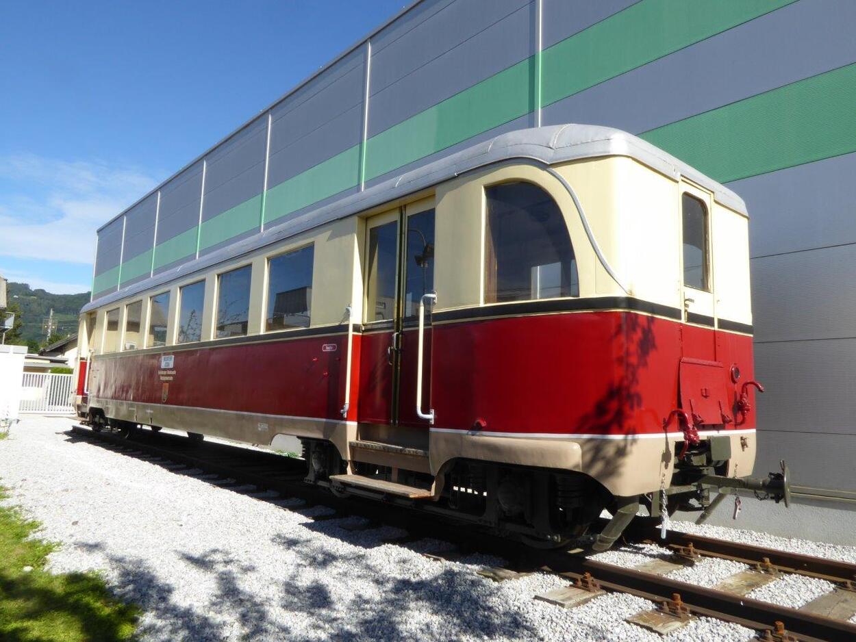 SLB Beiwagen 303 wieder in Salzburg