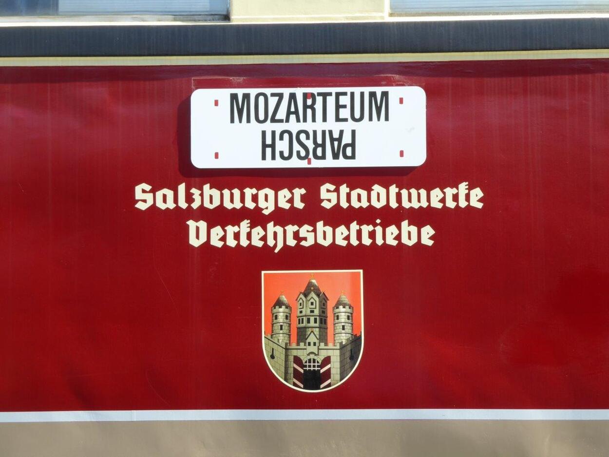 SLB Beiwagen 303 wieder in Salzburg