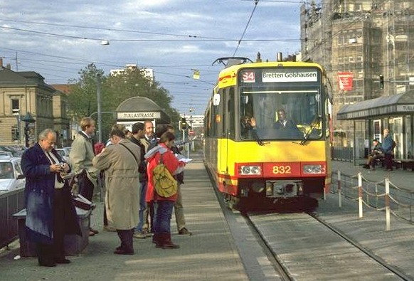 Stadtbahn Karlsruhe historisch Ära Dir. Dieter Ludwig