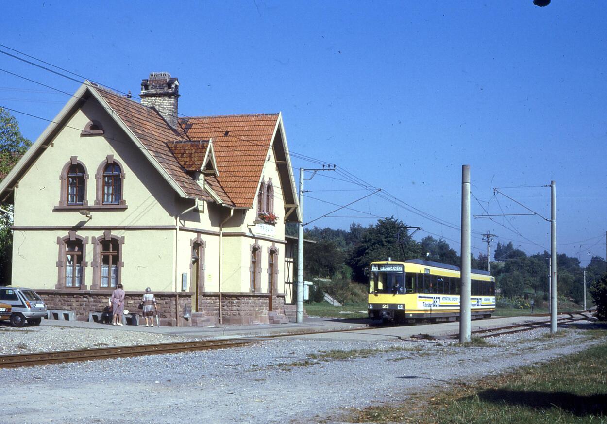 Stadtbahn Karlsruhe historisch Ära Dir. Dieter Ludwig