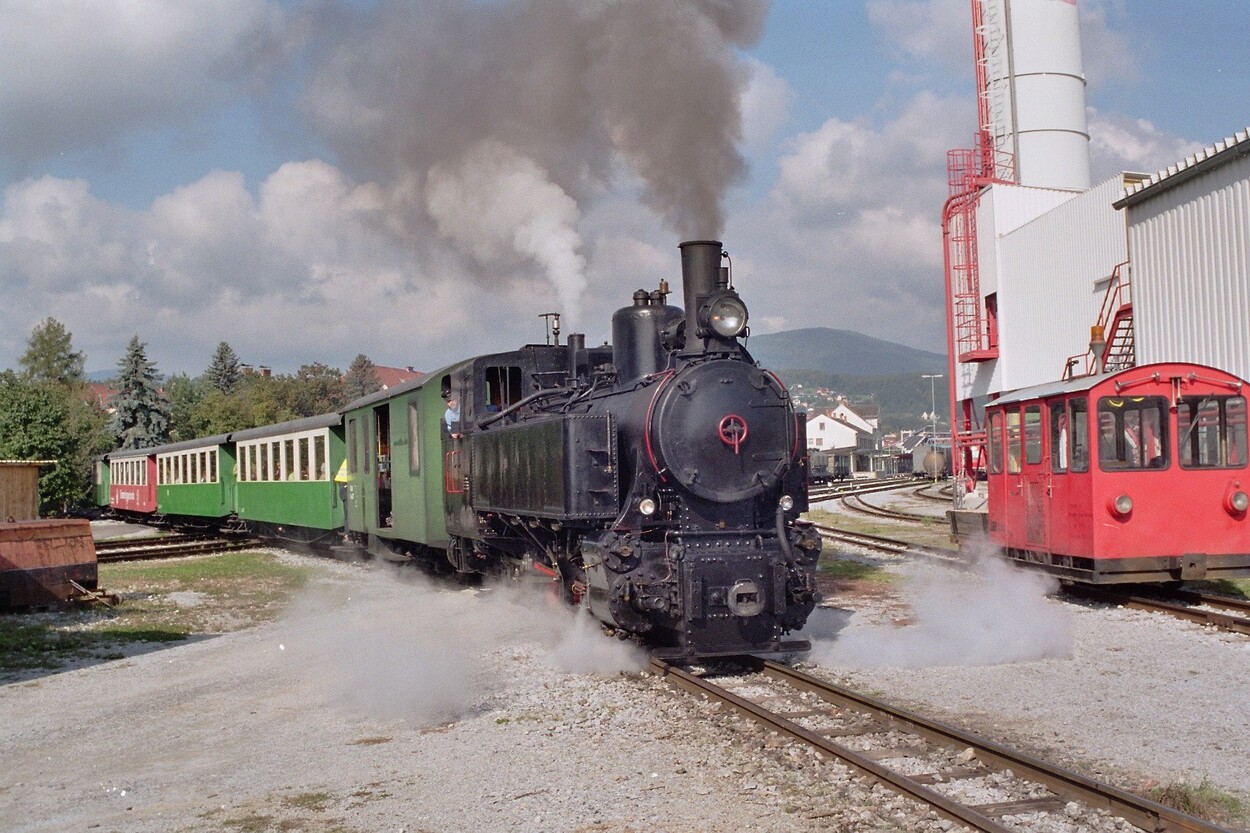 Sonderfahrt auf der Feistritztalbahn