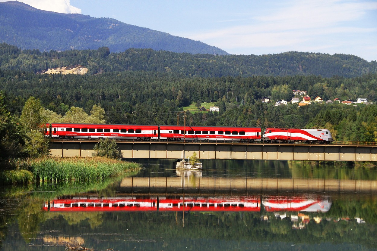 ÖBB Pressefoto - Thema: Werbe-Loks