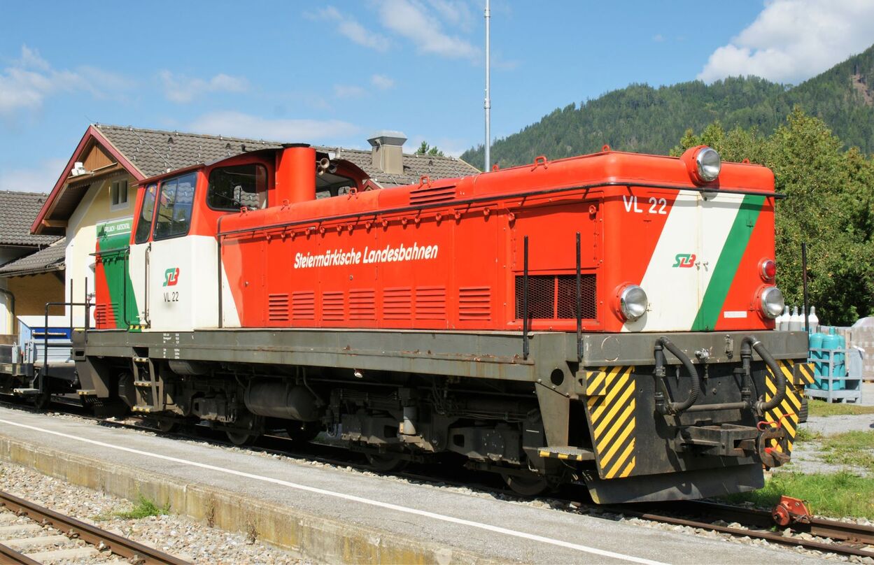 Streckensperre auf der Murtalbahn zwischen Unzmarkt und Murau