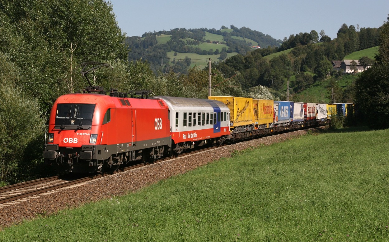 ÖBB Pressefoto - Thema: RoLa - Rollende Landstraße