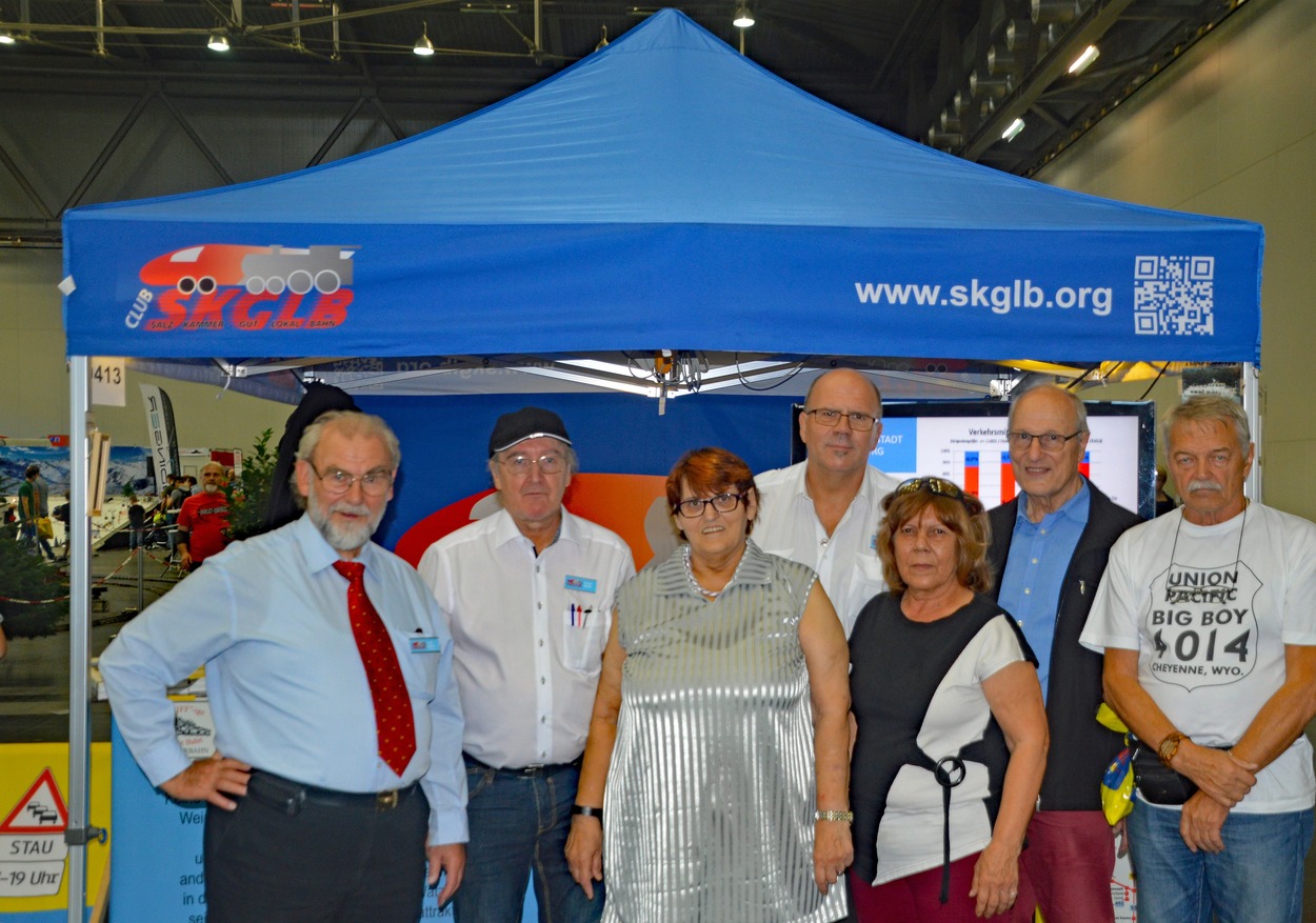 Club Salzkammergut-Lokalbahn Info-Stand Modellbau-Messe 2019