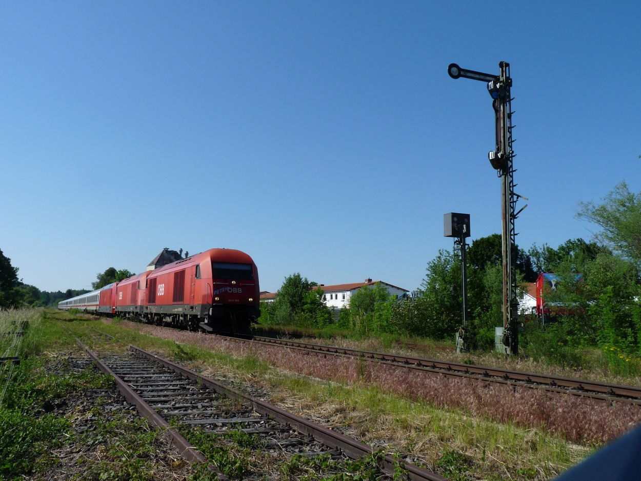 Umleitungsverkehr auf der ABS38