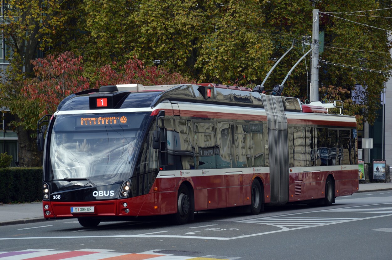 Linienverkehr in Salzburg - Obus