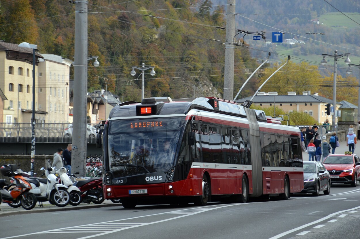 Linienverkehr in Salzburg - Obus
