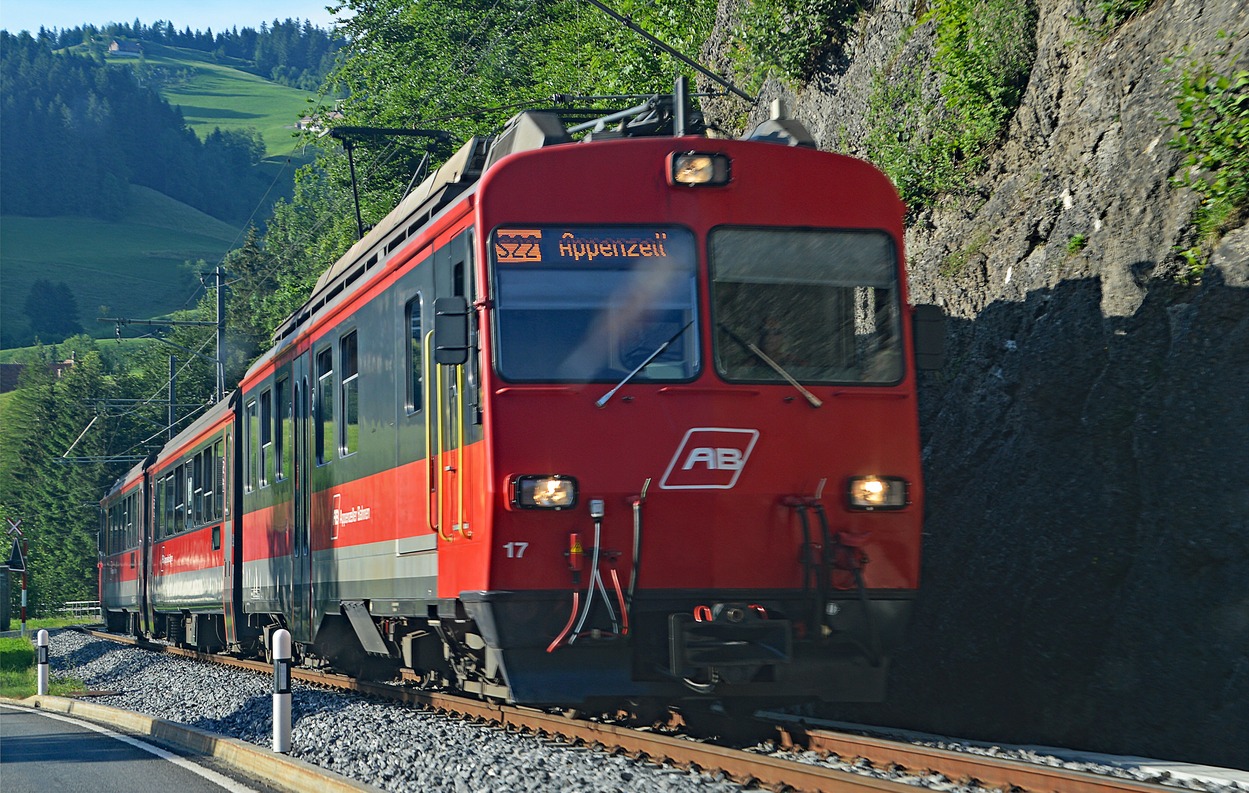 Appenzellerbahn fährt Achenseebahn