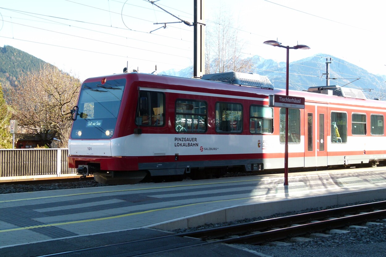 Tischlerhäusl: Betriebsleitstelle, Depot und Werkstatt der Pinzgauer Lokalbahn