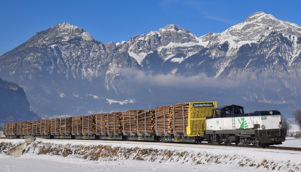 Gütertransport auf der Zillertalbahn