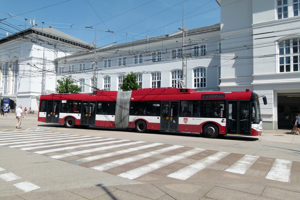 Linienverkehr in Salzburg - Obus | 17.06.2022