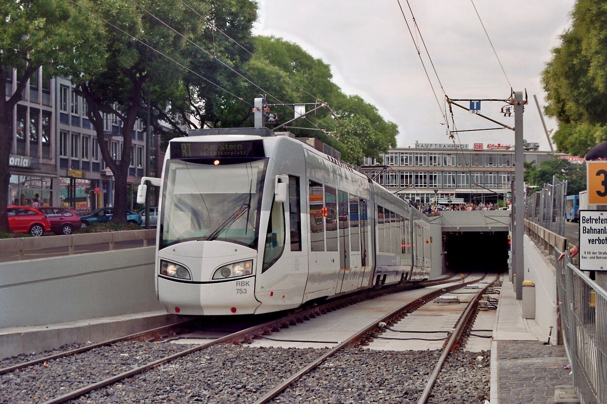 RegioTram Kassel Hauptbahnhofunterfahrung