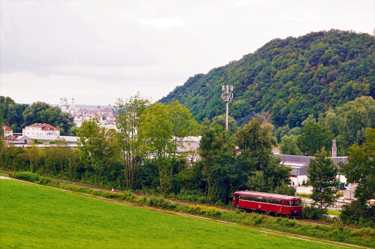 Passau: Streckenerweiterung bei der Granitbahn | Lokalbahn Hauzenberg-Passau