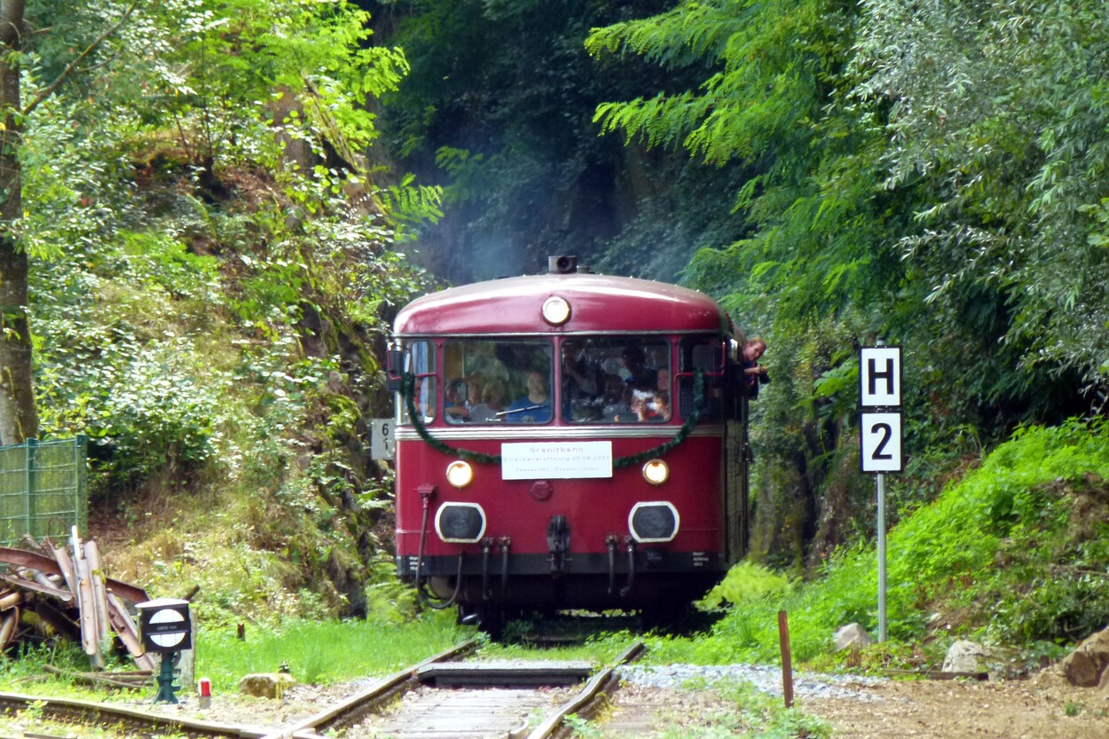 25.08.2023 Eröffnungsfahrt Granitbahn