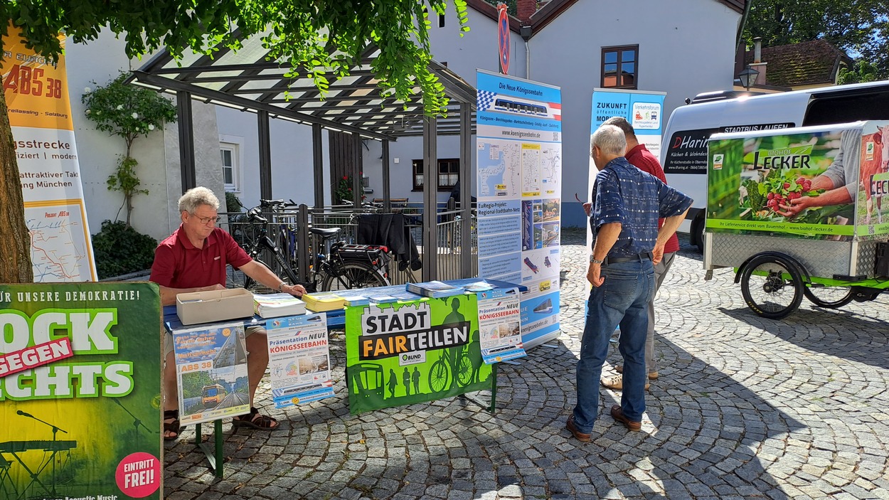 Mobilitätswoche: PARKing day in Laufen - Straßenfest zum Mitmachen