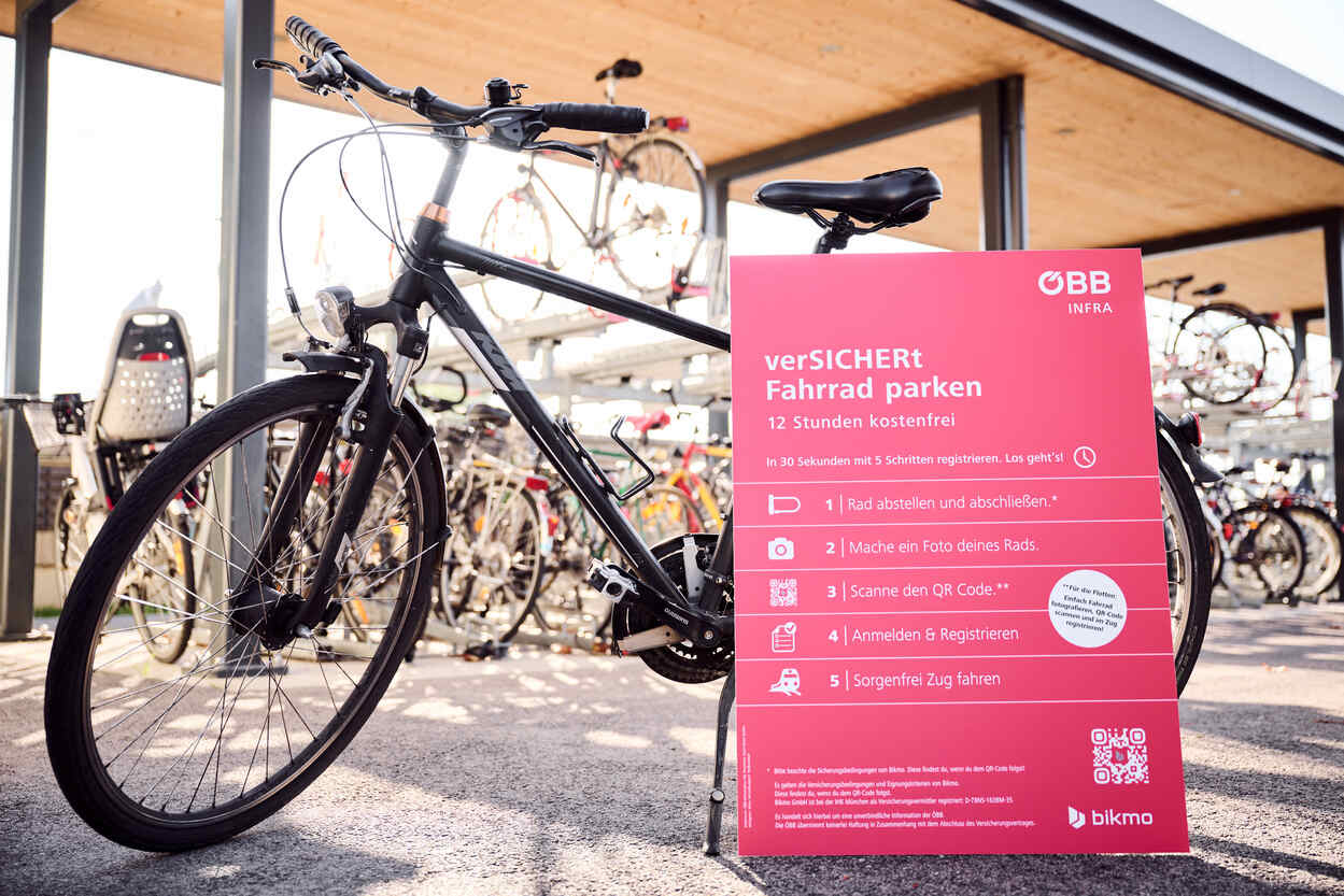 ÖBB und Bikmo starten innovatives Bike&Ride-Versicherungsangebot