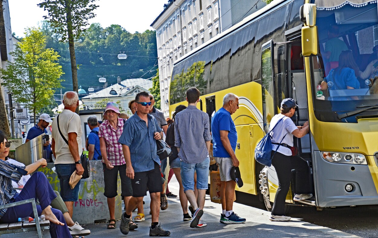 Reisebus-Terminals Salzburg 