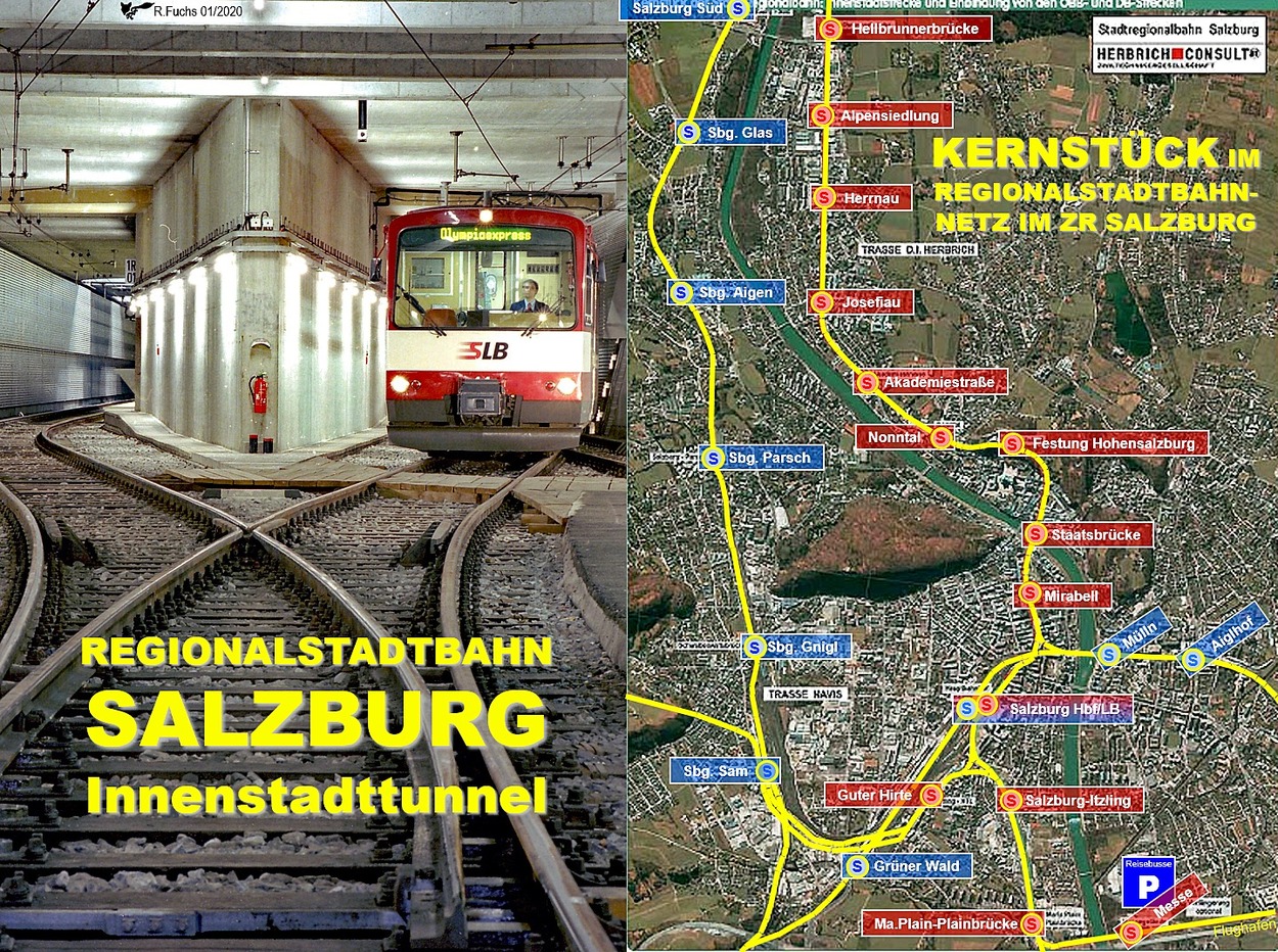 Kernstück im Regionalstadtbahn-Netz im ZR Salzburg