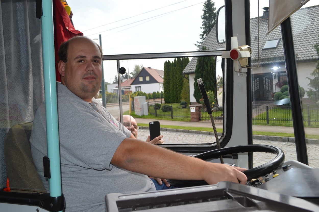 Obusfahrer Holger Schinagl