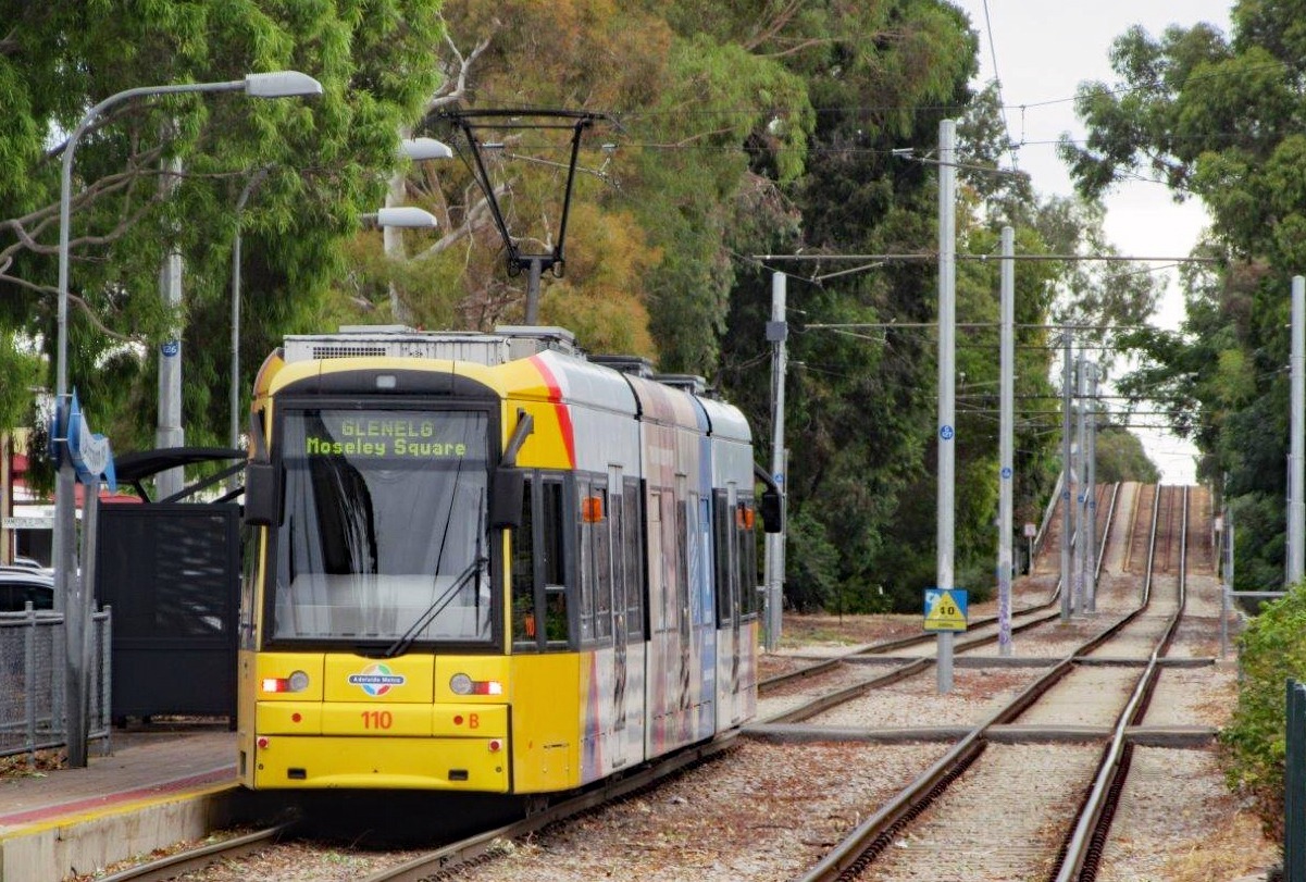 Tram Adelaide - Straßenbahn im Süden Australiens