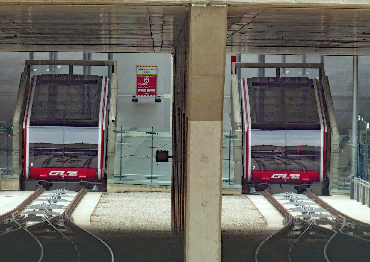 Standseilbahn & Lift in der Stadt Luxemburg