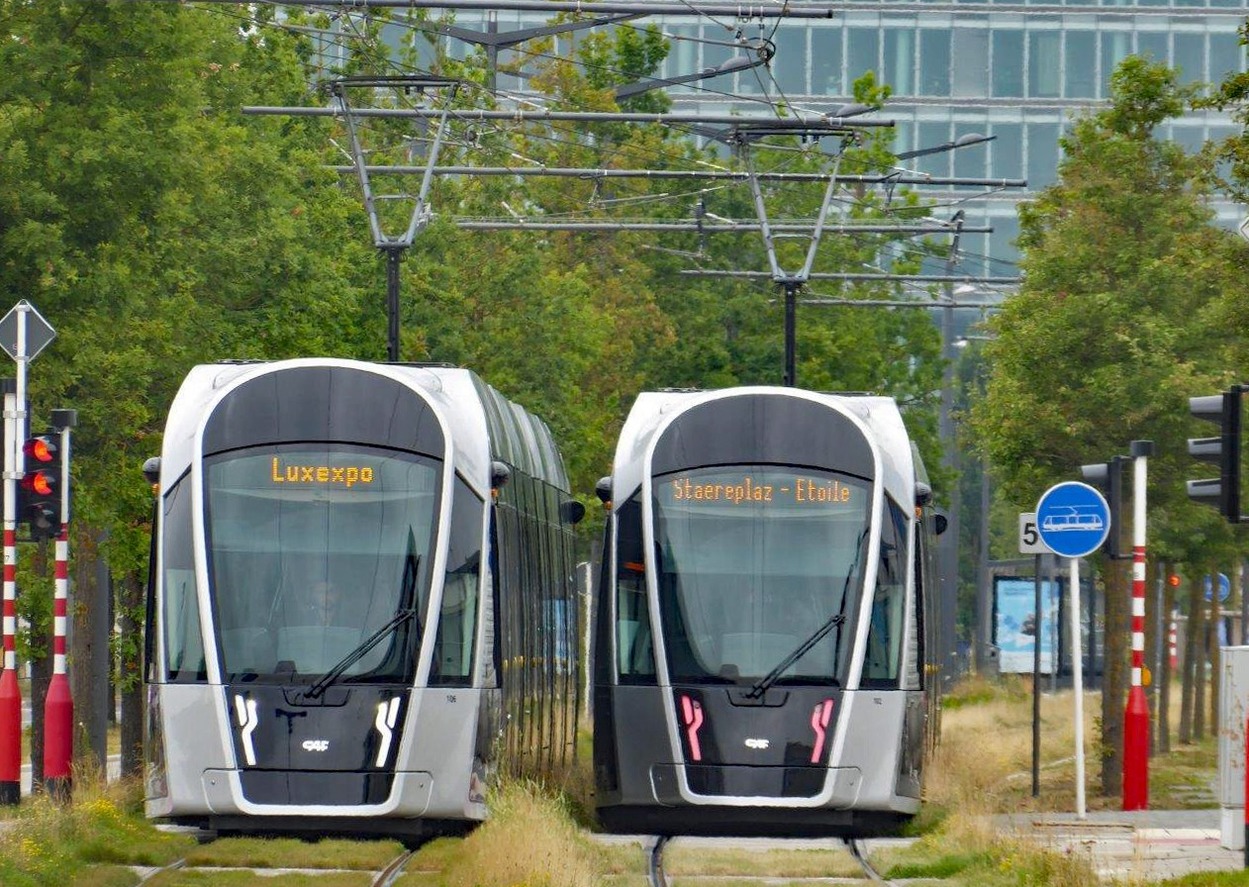 Straßenbahn Luxemburg - LUXTRAM