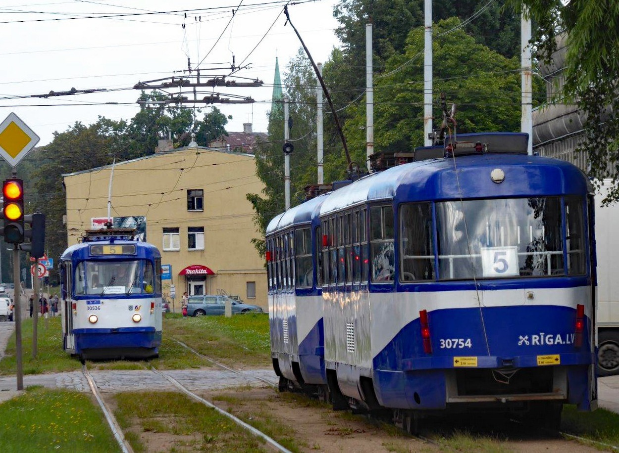 Straßenbahn Riga Lettland