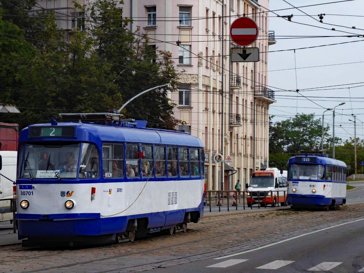 Straßenbahn Riga Lettland