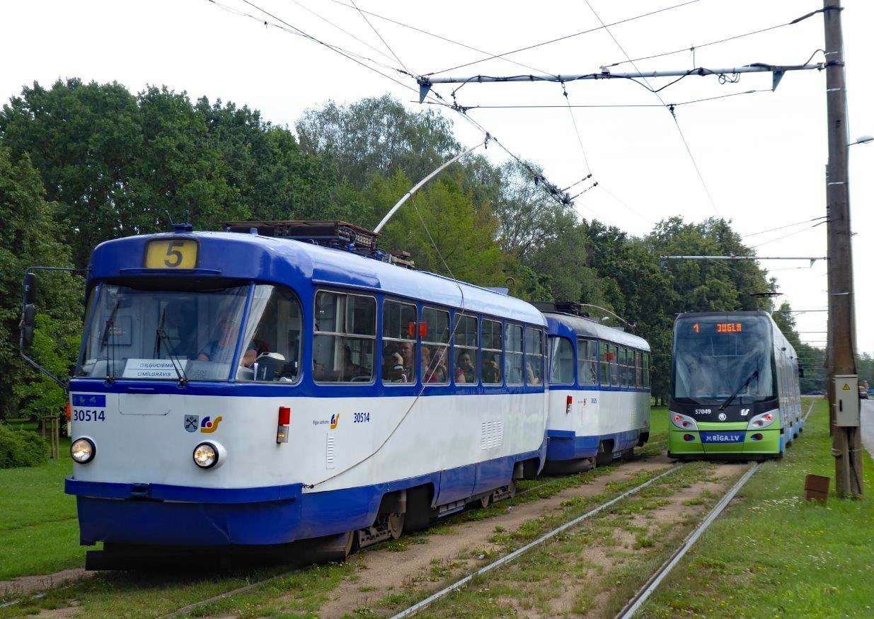 Straßenbahn Riga Lettland