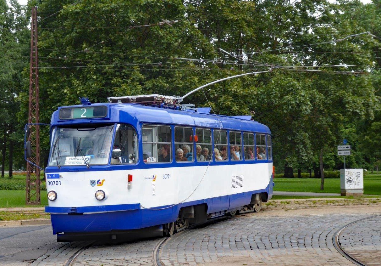 Straßenbahn Riga Lettland