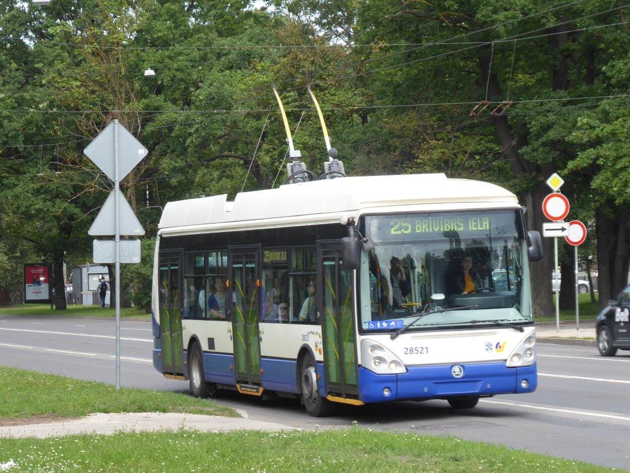 Riga's Trolleybus-System