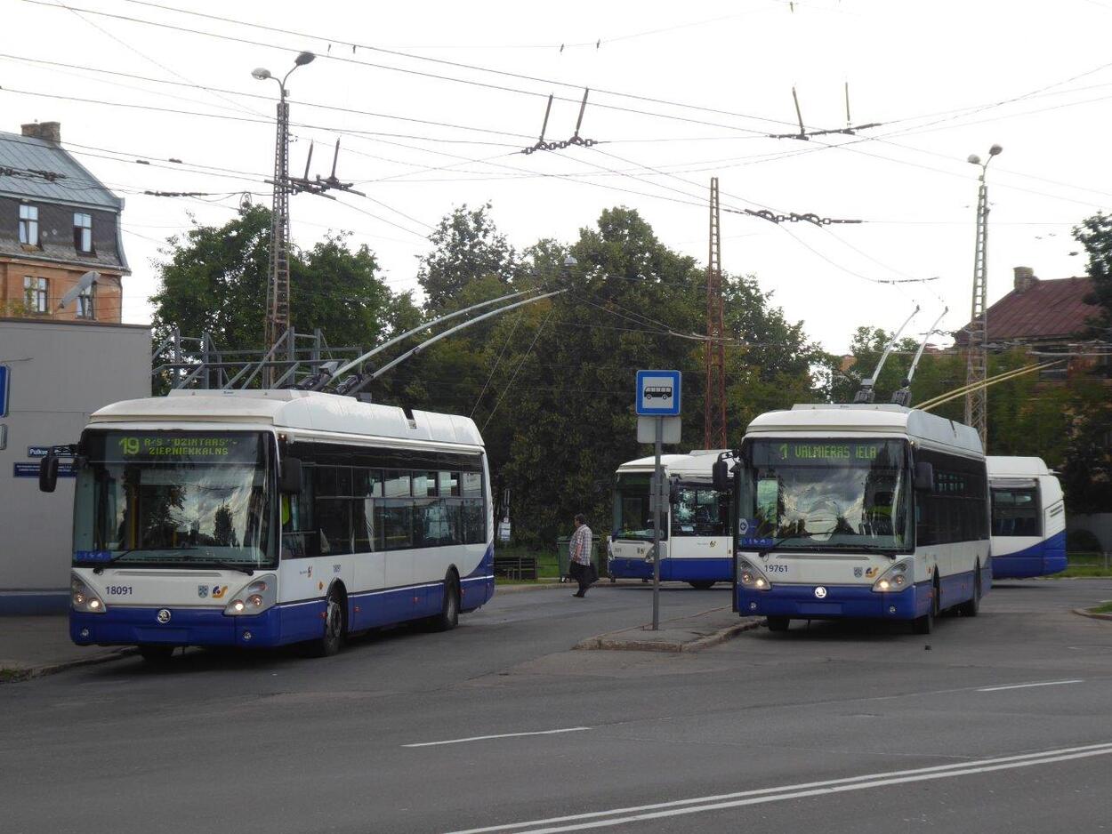 Riga's Trolleybus-System