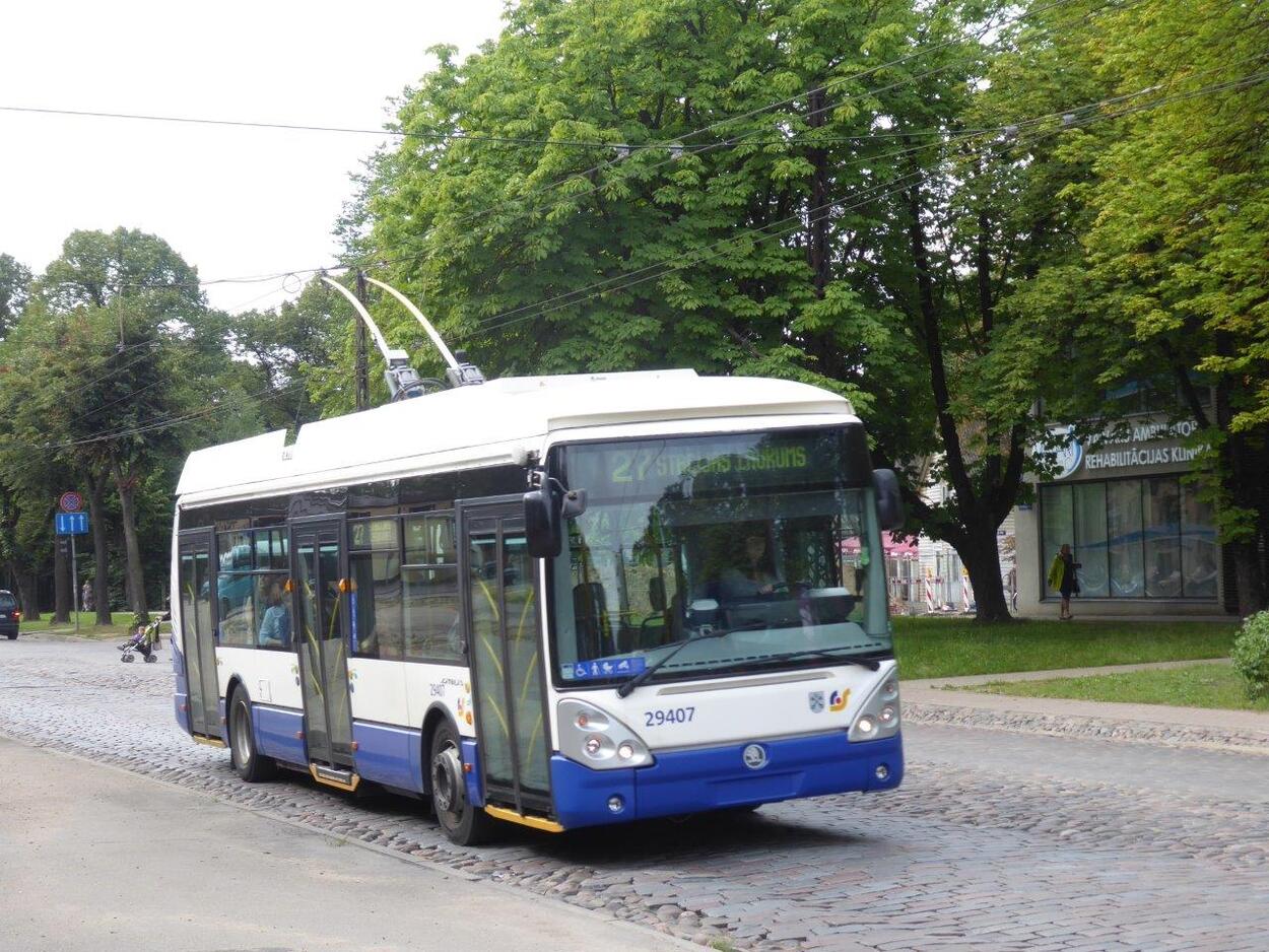 Riga's Trolleybus-System