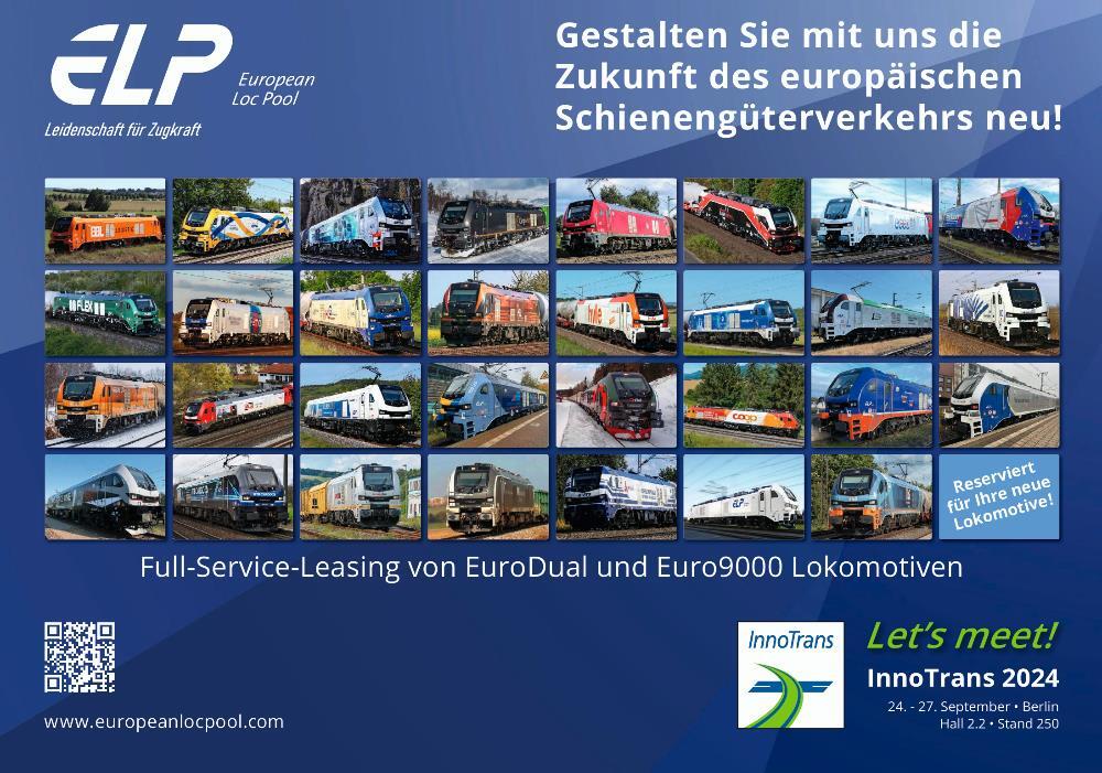 Innotrans 2024 – Willkommen bei European Loc Pool!