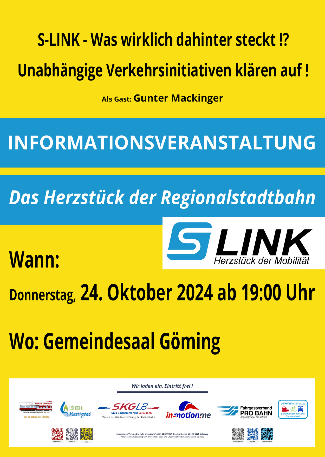 S-Link Informationsveranstaltung