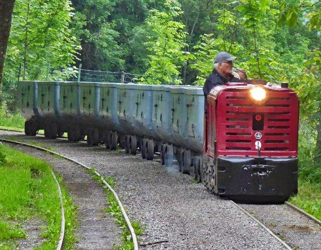 Kohlenbahn-Bahnhof Scheiben 