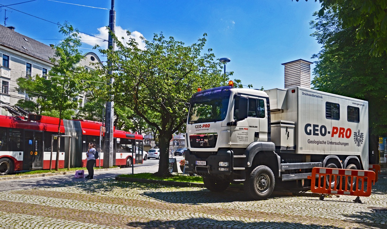 Regionalstadtbahn Probebohrungen Mirabell