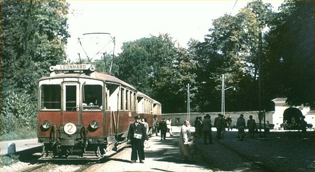 historische Aufnahmen Rote Elektrische