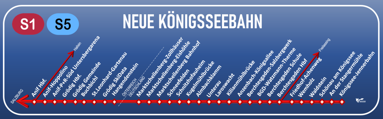Perlenschnur Neue Königsseebahn