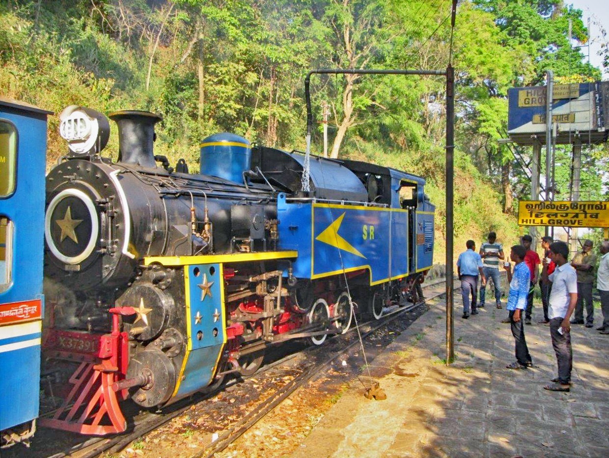 Zahnradbahn als UNESCO Welterbe, Nilgiri Mountain Railway 