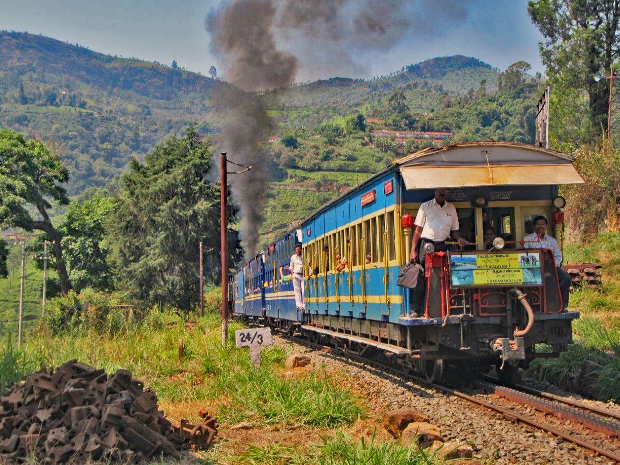 Zahnradbahn als UNESCO Welterbe, Nilgiri Mountain Railway 