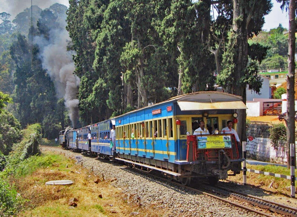 Zahnradbahn als UNESCO Welterbe, Nilgiri Mountain Railway