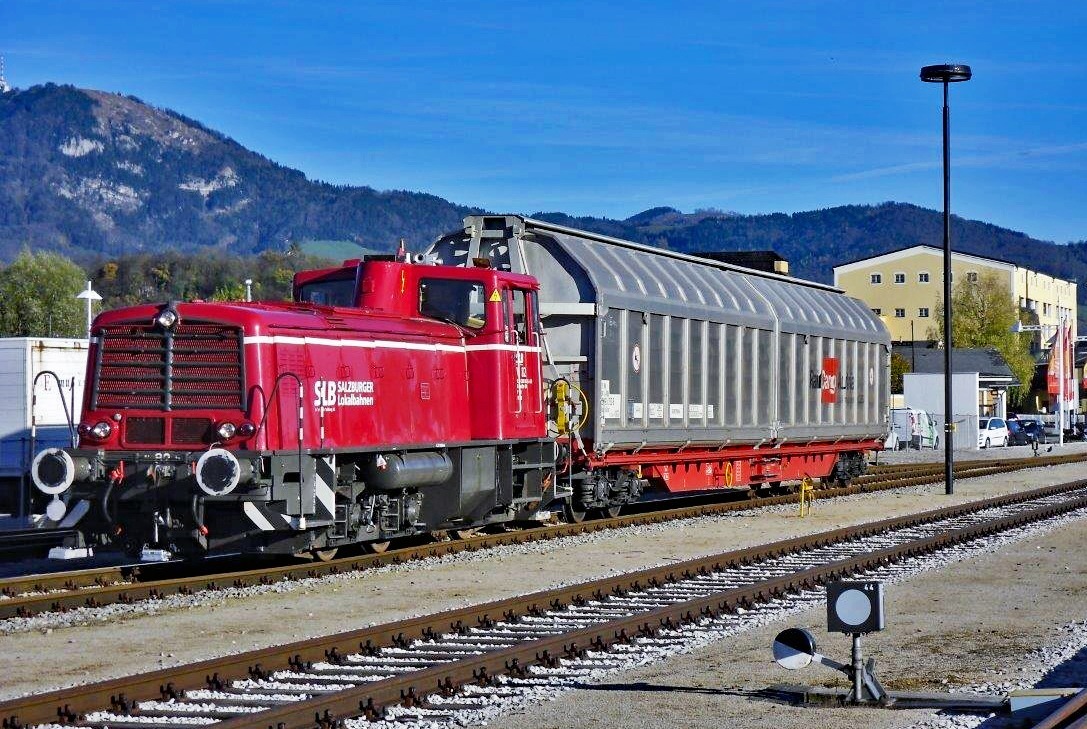 SLB Güterverkehr Salzburger Lokalbahnen Normalspur