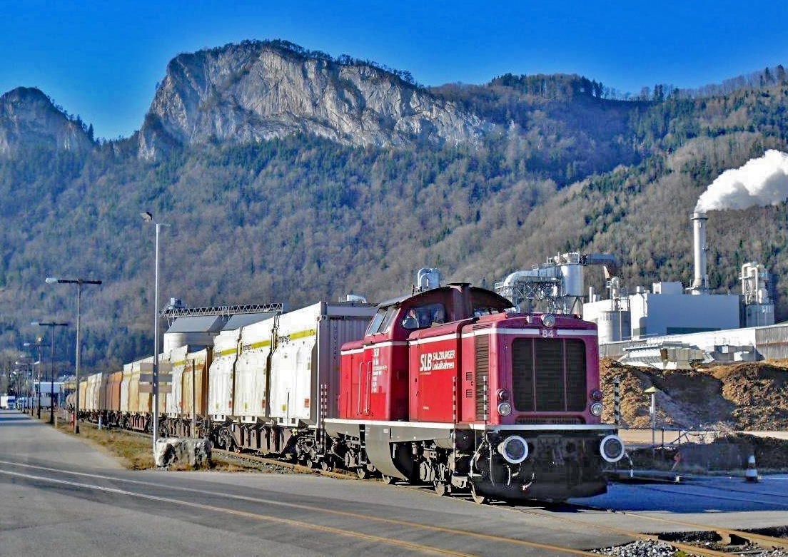 SLB Güterverkehr Salzburger Lokalbahnen Normalspur