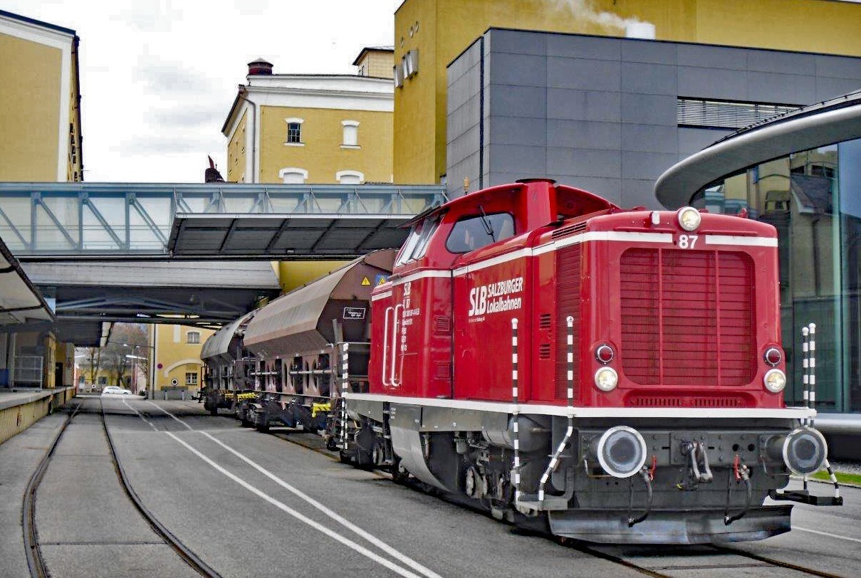 SLB Güterverkehr Salzburger Lokalbahnen Normalspur