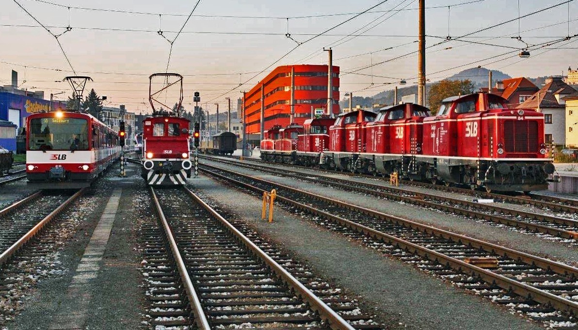 SLB Güterverkehr Salzburger Lokalbahnen Normalspur